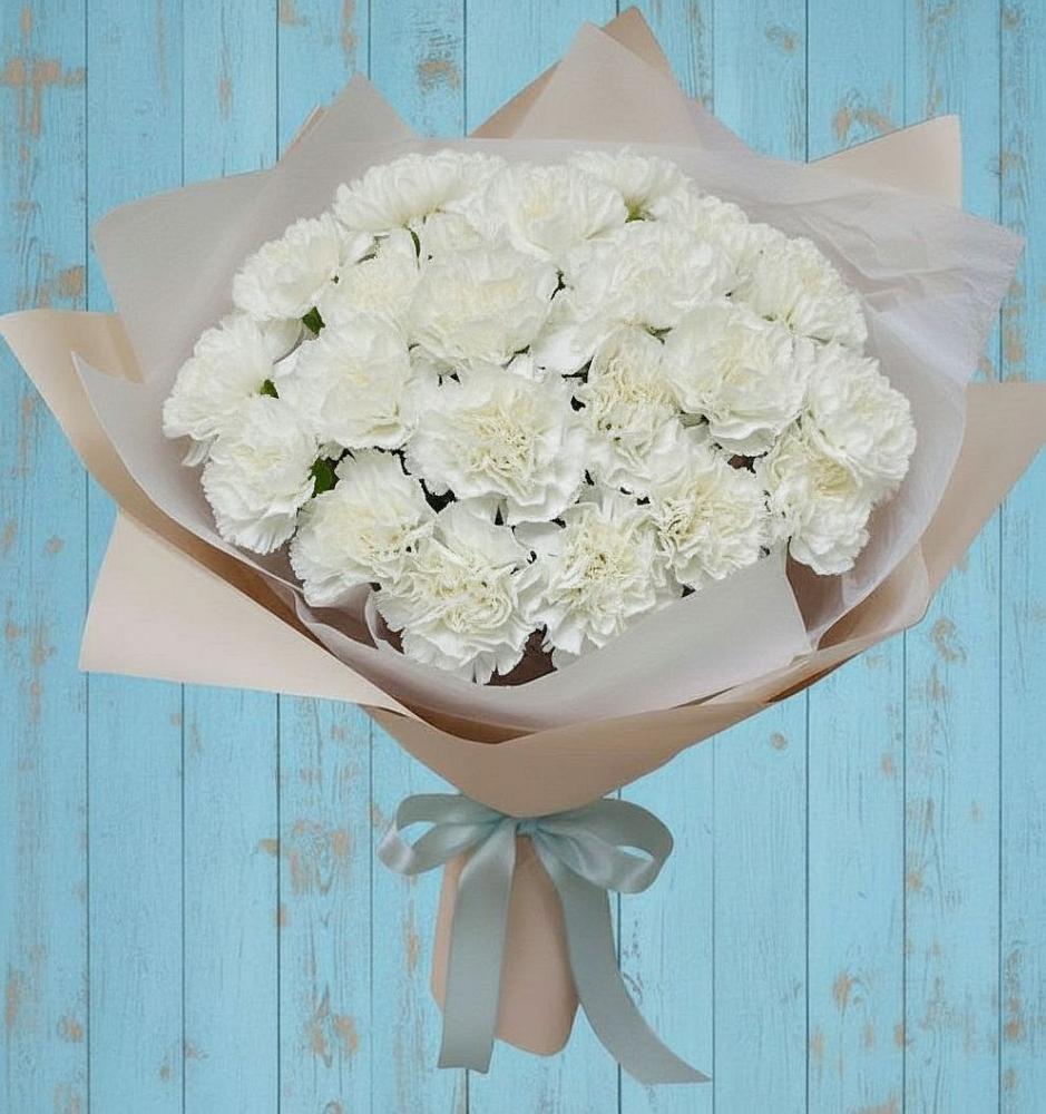 Букет цветов из: Гвоздики в Султан-Янги-Юрте