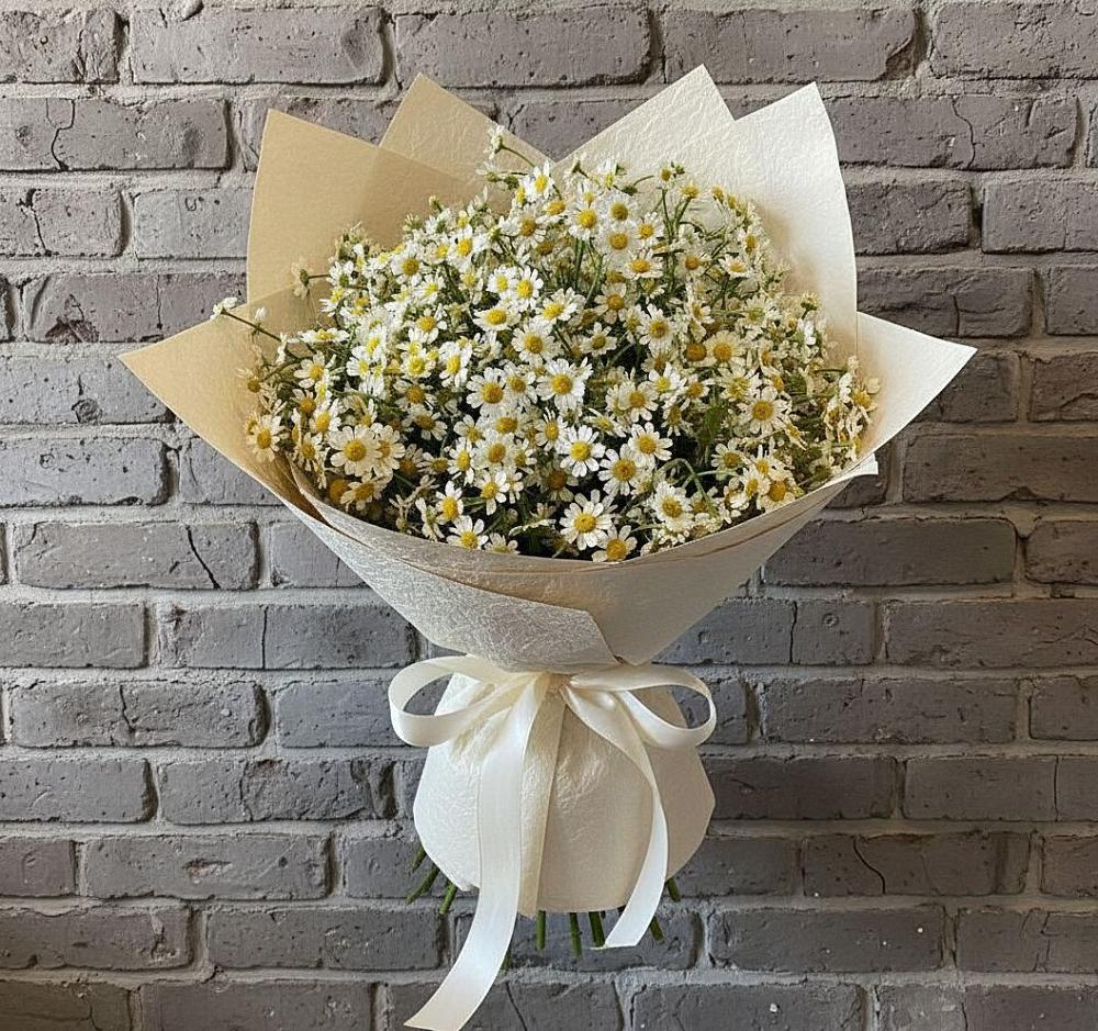 Букет цветов из: Ромашки в Султан-Янги-Юрте