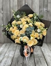 Букет цветов из:  Розы и Лизиантусы #REPLACE_PRED# Султан-Янги-Юрте