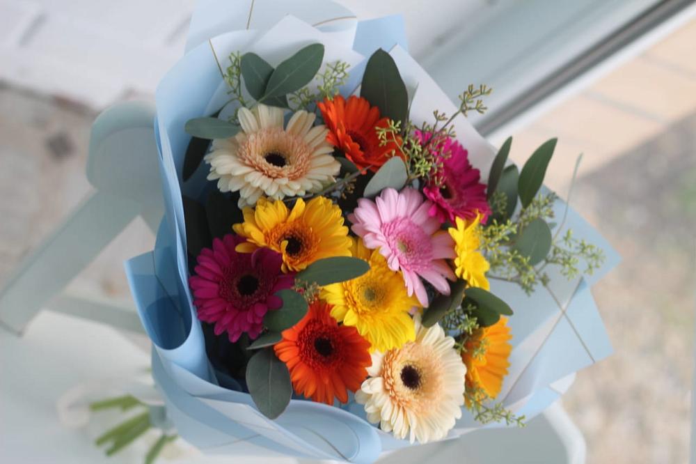 Букет цветов из: Герберы в Султан-Янги-Юрте