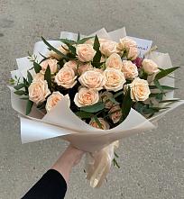 Букет Кремовые розы Латте #REPLACE_PRED# Султан-Янги-Юрте