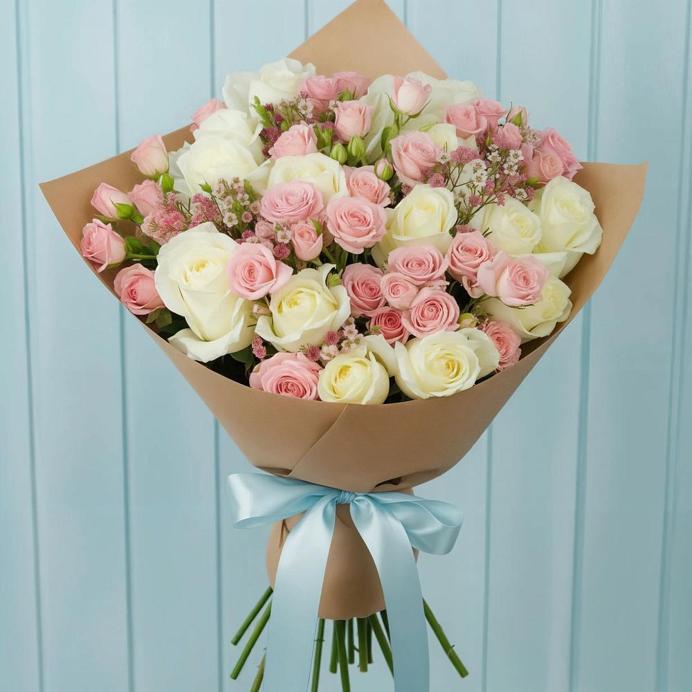 Букет цветов из: Розы в Султан-Янги-Юрте