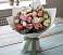 Букет цветов из: Розы, Лизиантусы и Гвоздики в Султан-Янги-Юрте
