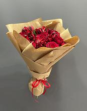 Букет цветов из:  Альстромерии и Розы в Султан-Янги-Юрте