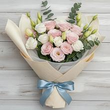 Букет цветов из:  Лизиантусы #REPLACE_PRED# Султан-Янги-Юрте