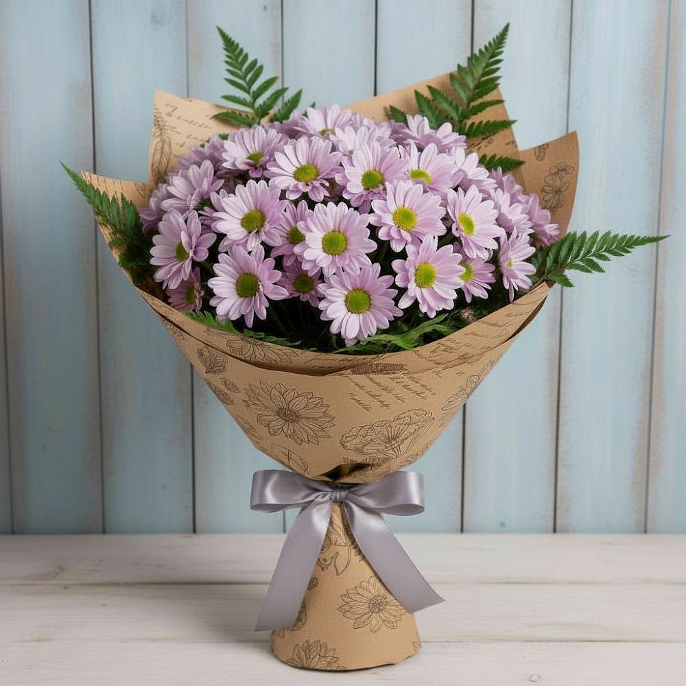 Букет цветов из: Хризантемы в Султан-Янги-Юрте