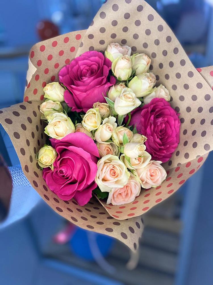 Букет цветов из: Розы в Султан-Янги-Юрте