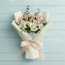 Букет цветов из:  Альстромерии в Султан-Янги-Юрте