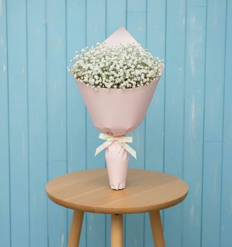 Букет цветов из: Гипсофила в Султан-Янги-Юрте