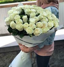 Букет 35 Белых роз #REPLACE_PRED# Султан-Янги-Юрте