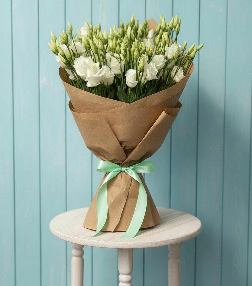 Букет цветов из: Лизиантусы в Султан-Янги-Юрте