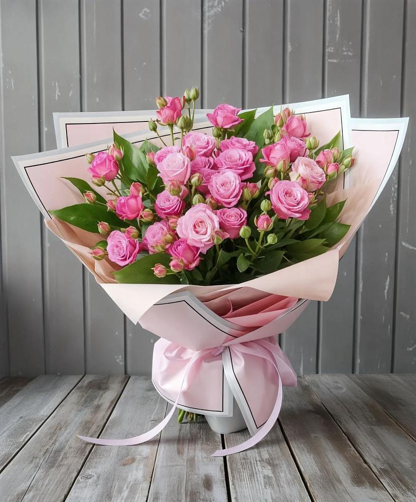 Букет Розовый кустик в Султан-Янги-Юрте