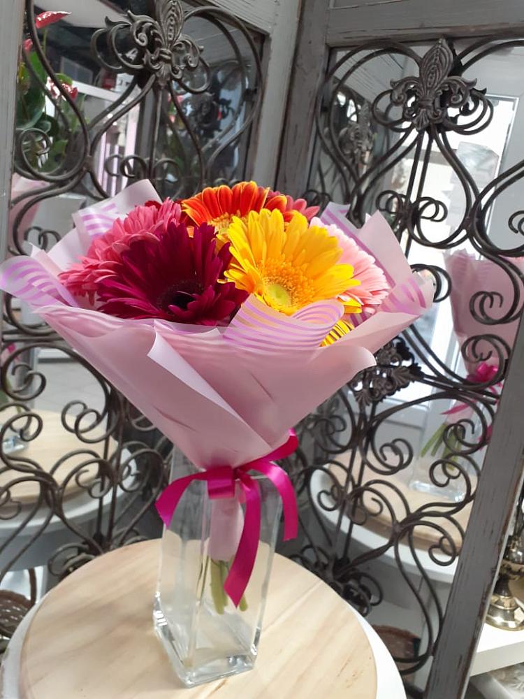 Букет цветов из: Герберы в Султан-Янги-Юрте