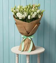 Букет цветов из:  Лизиантусы в Султан-Янги-Юрте