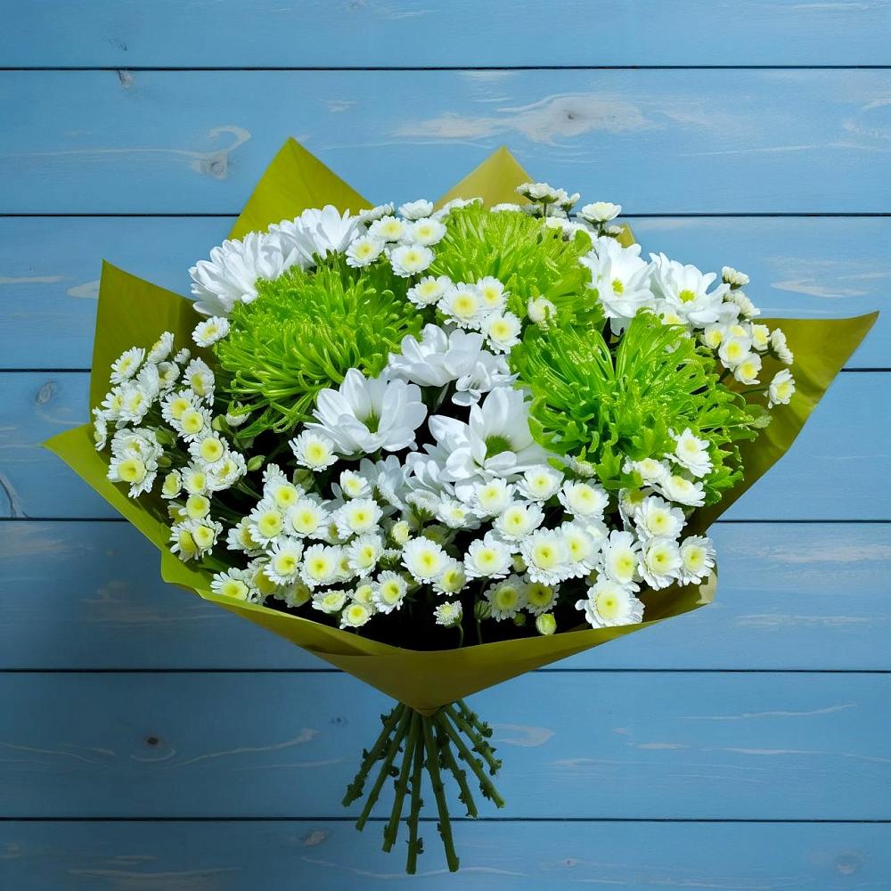 Букет цветов из: Хризантемы в Султан-Янги-Юрте