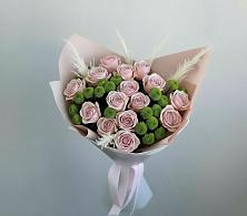 Букет цветов из:  Розы и Хризантемы в Султан-Янги-Юрте