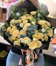 Букет цветов из:  Розы и Лизиантусы #REPLACE_PRED# Султан-Янги-Юрте