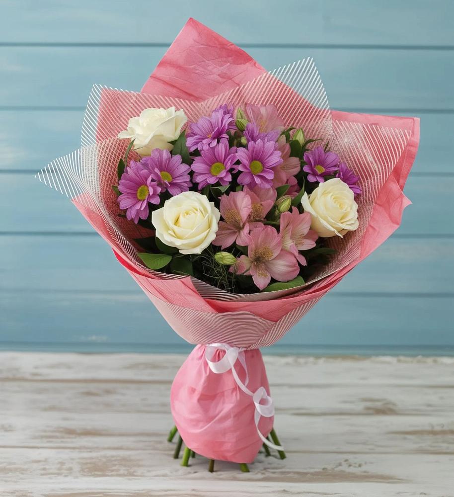 Букет цветов из: Герберы в Султан-Янги-Юрте