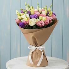 Букет цветов из:  Лизиантусы в Султан-Янги-Юрте